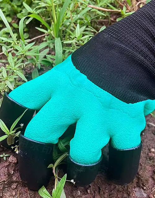 Load image into Gallery viewer, ClawMaster Garden Gloves – Digging & Planting Gloves with Non-Slip Grip and Built-In Claws