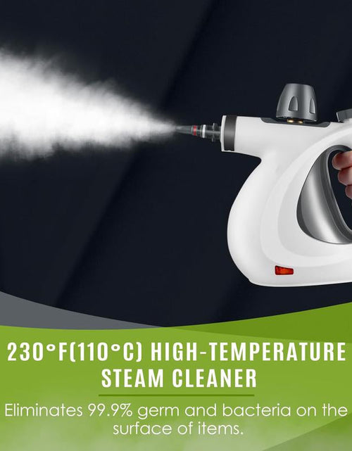 Load image into Gallery viewer, Pressurized Handheld Steam Cleaner & Rechargeable Spin Scrubber