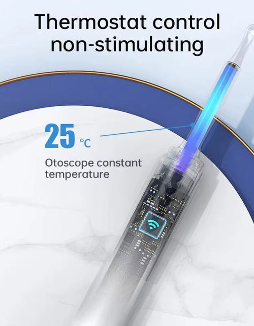 Load image into Gallery viewer, ClearView WiFi Ear Camera – HD Visual Ear Cleaner with LED Lights & Mini Earpick