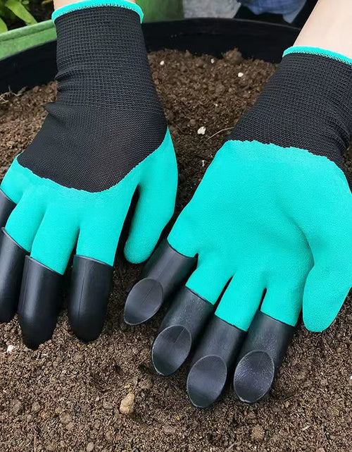 Load image into Gallery viewer, ClawMaster Garden Gloves – Digging & Planting Gloves with Non-Slip Grip and Built-In Claws