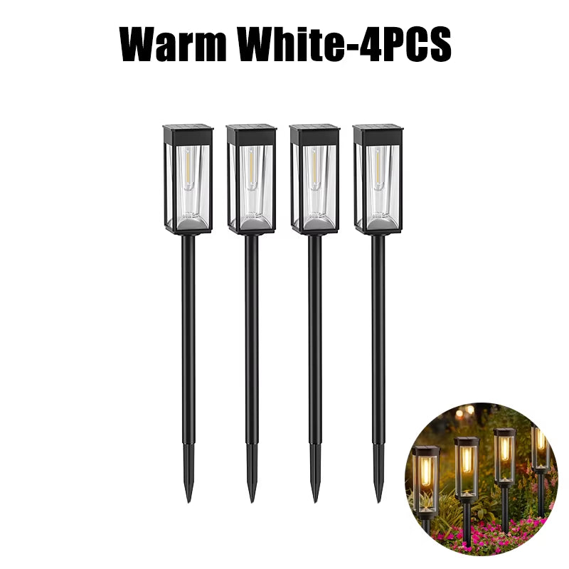 GlowPath Solar Lights – Waterproof LED Outdoor Lighting for Garden, Yard, Patio & Walkways