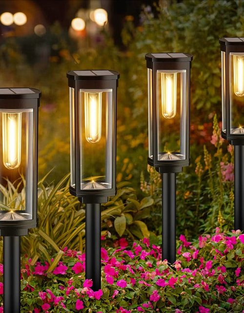 Load image into Gallery viewer, GlowPath Solar Lights – Waterproof LED Outdoor Lighting for Garden, Yard, Patio & Walkways