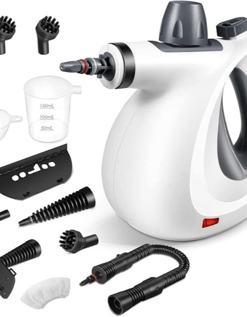 Load image into Gallery viewer, Pressurized Handheld Steam Cleaner & Rechargeable Spin Scrubber