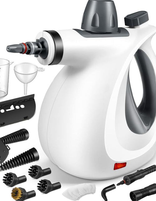 Load image into Gallery viewer, Pressurized Handheld Steam Cleaner & Rechargeable Spin Scrubber
