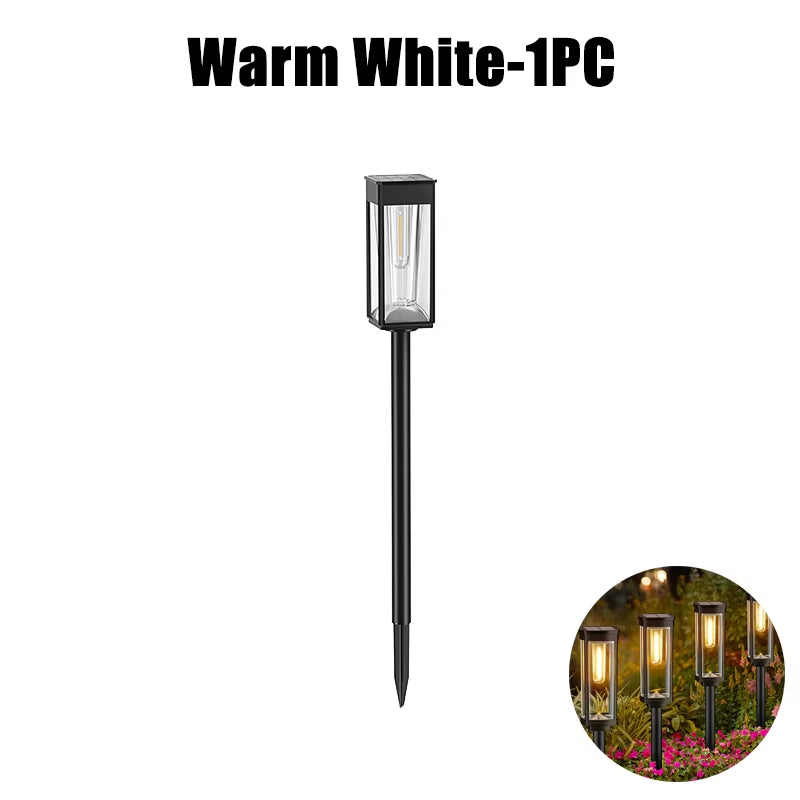 GlowPath Solar Lights – Waterproof LED Outdoor Lighting for Garden, Yard, Patio & Walkways