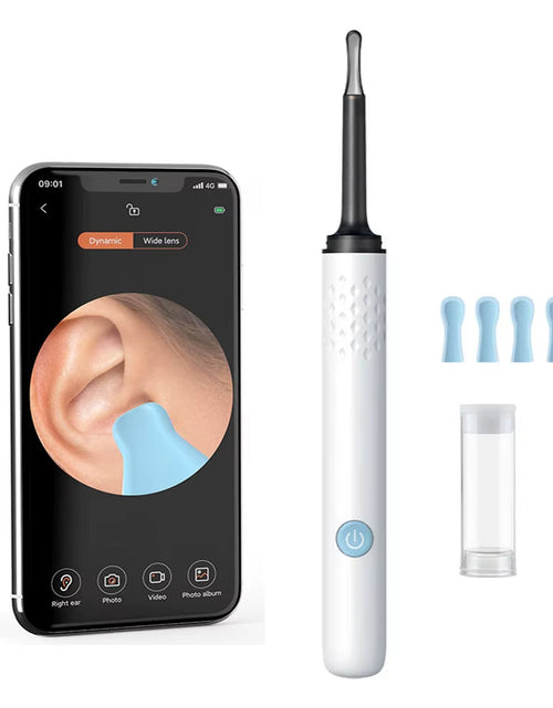 Load image into Gallery viewer, ClearView WiFi Ear Camera – HD Visual Ear Cleaner with LED Lights & Mini Earpick