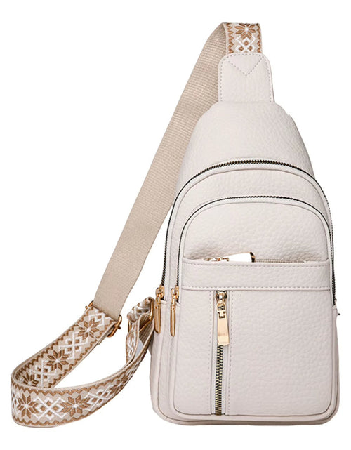 Load image into Gallery viewer, UrbanChic Crossbody – Waterproof PU Leather Chest & Shoulder Bag for Women on the Go