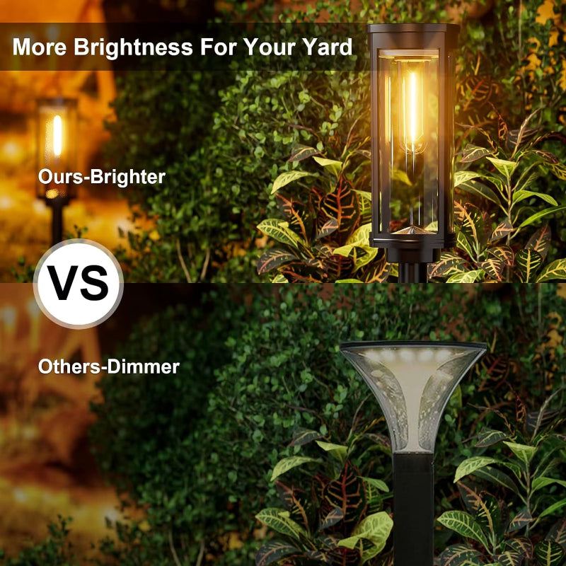 GlowPath Solar Lights – Waterproof LED Outdoor Lighting for Garden, Yard, Patio & Walkways