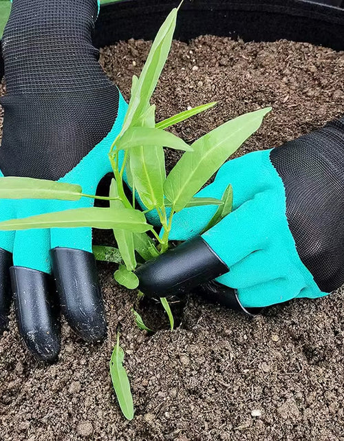 Load image into Gallery viewer, ClawMaster Garden Gloves – Digging & Planting Gloves with Non-Slip Grip and Built-In Claws