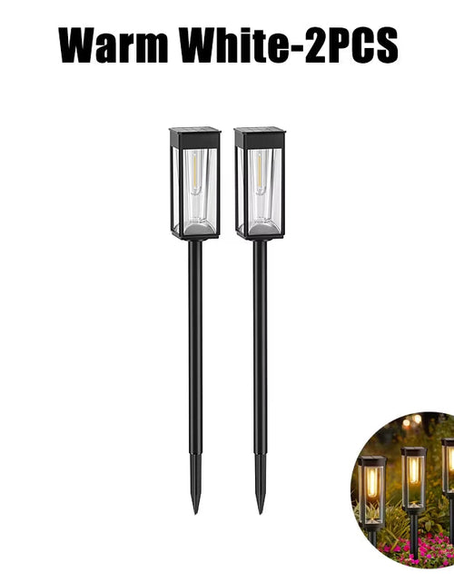 Load image into Gallery viewer, GlowPath Solar Lights – Waterproof LED Outdoor Lighting for Garden, Yard, Patio & Walkways