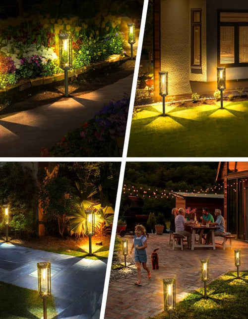 Load image into Gallery viewer, GlowPath Solar Lights – Waterproof LED Outdoor Lighting for Garden, Yard, Patio & Walkways
