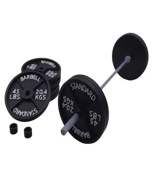 Load image into Gallery viewer, Barbell Pen Holder – Lift Your Desk Game!