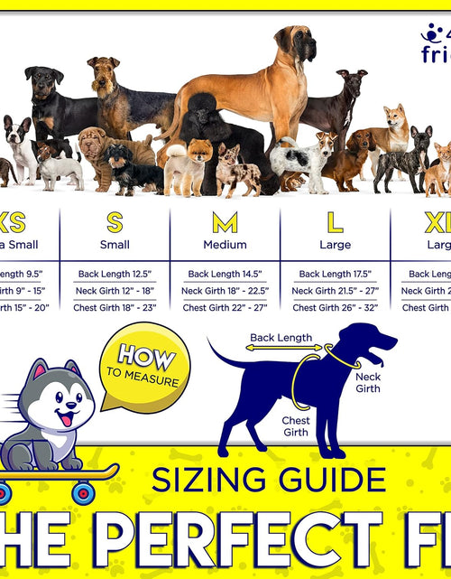 Load image into Gallery viewer, Upgraded Reflective Dog Vest. Hi-Visibility, Fluorescent Blaze Orange Dog Vest Helps Protect Your Best Friend. Safeguard Your PUP from Motorists & Hunting Accidents, on or off Leash by