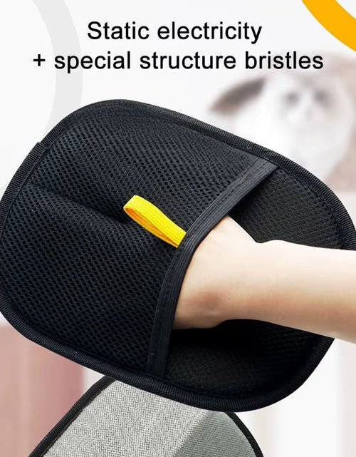 Load image into Gallery viewer, FurGone Duo Gloves – Double-Sided Electrostatic Pet Hair Removal & Grooming Gloves