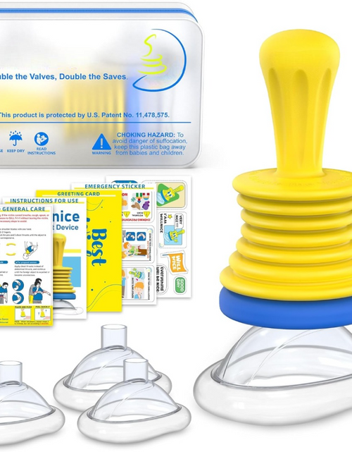 Load image into Gallery viewer, Portable Home & Travel Rescue Kit – Essential Safety for All Ages, Includes Choke Reliever, HSA/FSA Eligibl