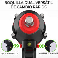 Powerful Cordless Impact Driver Set with Rechargeable Pack