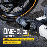 Portable Tire Inflator: Smart ON/OFF Hose Design