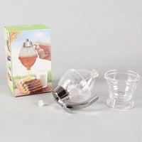 The Perfect Honey Dispenser - 200ml Plastic Pot for Easy Home Use