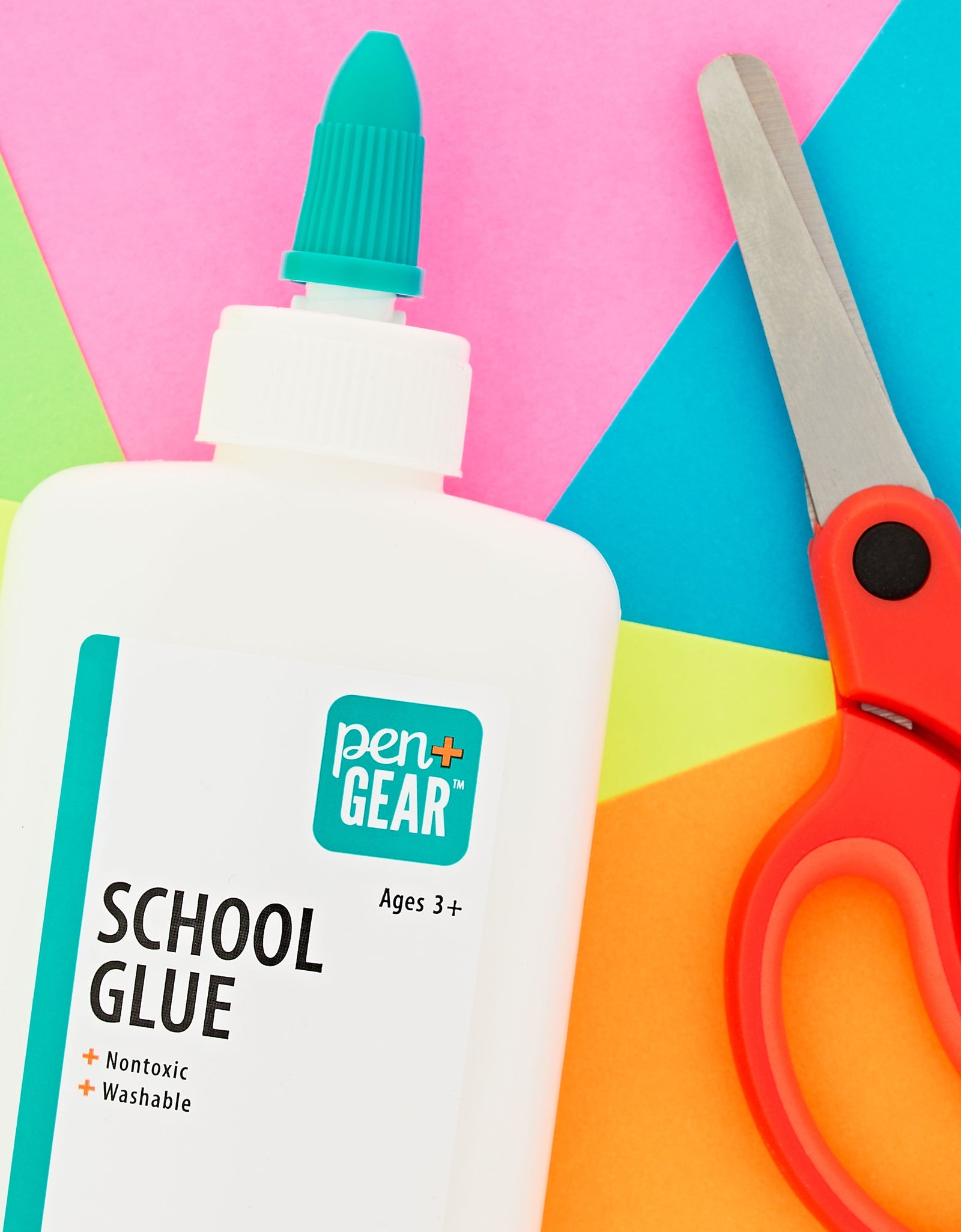 Washable School Glue, White, 4 Oz, 118Ml, 0.271 Lb, Art and Craft, for Slime, Dry in 30 Min