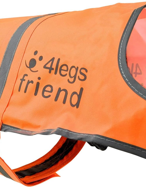 Load image into Gallery viewer, Upgraded Reflective Dog Vest. Hi-Visibility, Fluorescent Blaze Orange Dog Vest Helps Protect Your Best Friend. Safeguard Your PUP from Motorists &amp; Hunting Accidents, on or off Leash by
