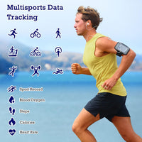 Smart Ring Health Tracker, Sleep Tracker Ring with Heart Rate, Waterproof Fitness Ring for Activity Monitoring/Steps/Distance/Calories,Air Gestures,Up to 7-Day Battery,For Ios Android (Light Gold,#12)