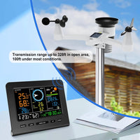 SmartWeather Pro™ – WiFi Wireless Indoor & Outdoor Weather Station with Rain, Wind & Temp Monitoring