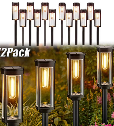 GlowPath Solar Lights – Waterproof LED Outdoor Lighting for Garden, Yard, Patio & Walkways