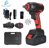 Powerful Cordless Impact Driver Set with Rechargeable Pack
