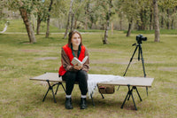 Goose down Sleeping Bag Grey