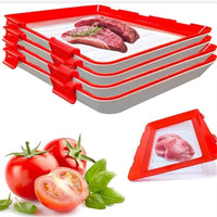 FreshPrep Reusable Meal Prep Tray – Stackable BPA-Free Food Storage Containers for Easy Preservation