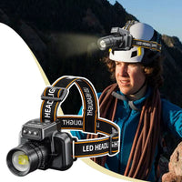 BeamLite™ Rechargeable LED Headlamp – High-Power Forehead Torch for Outdoor Adventures