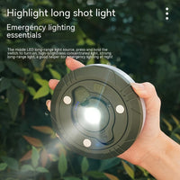 Portable Rechargeable Camping Light with 7-Color Mood Lighting for Outdoor Tents