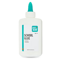 Washable School Glue, White, 4 Oz, 118Ml, 0.271 Lb, Art and Craft, for Slime, Dry in 30 Min