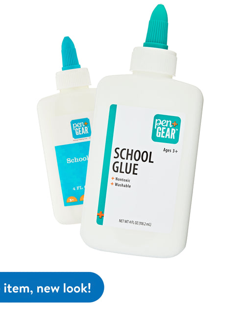 Load image into Gallery viewer, Washable School Glue, White, 4 Oz, 118Ml, 0.271 Lb, Art and Craft, for Slime, Dry in 30 Min
