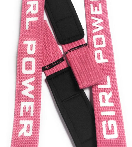 Wrist Straps Pink GRIP Girl Power Bodybuilding Crossfit Lifting STRAPS