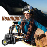 BeamLite™ Rechargeable LED Headlamp – High-Power Forehead Torch for Outdoor Adventures
