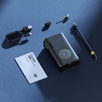 Portable Tire Inflator: Smart ON/OFF Hose Design