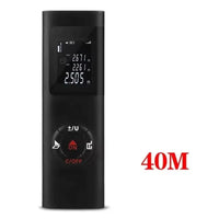 SmartMeasure 40M/60M Mini Laser Distance Meter – USB Rechargeable Handheld Rangefinder for Accurate Measurements