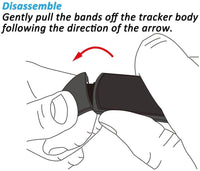 Veryfitpro Id115Plus HR Replacement Bands for Veryfit Pro Id115Plus HR Fitness Tracker Smart Watch