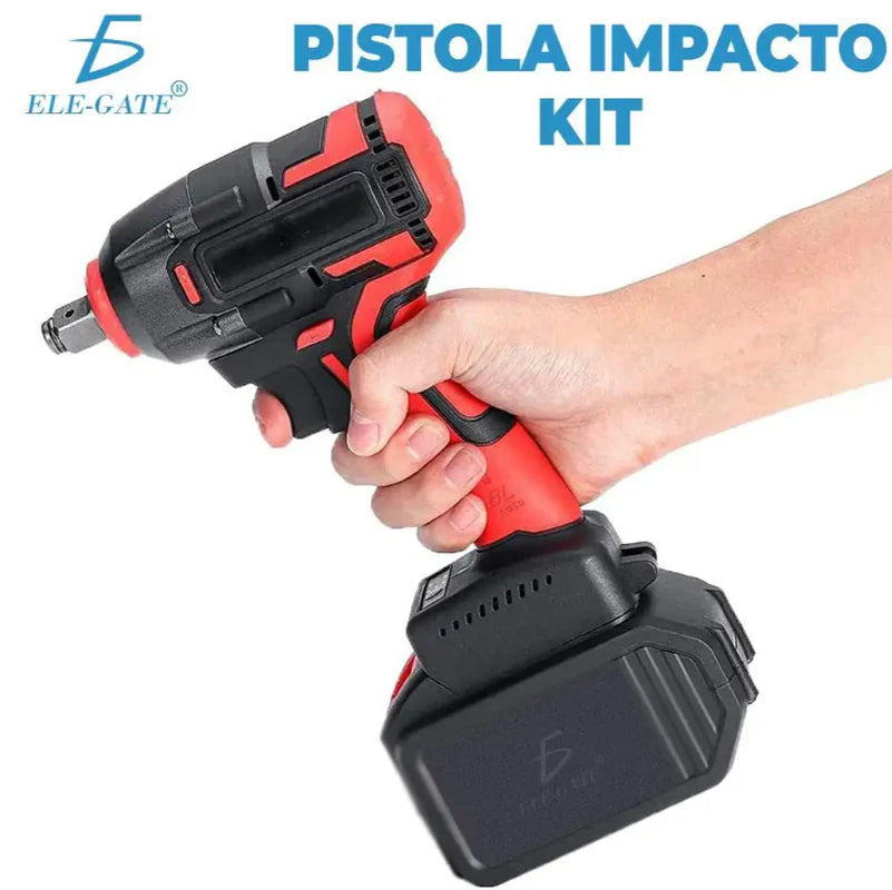 Powerful Cordless Impact Driver Set with Rechargeable Pack