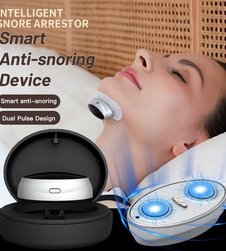 SmartSnore™ 5-Pair EMS Anti-Snoring Device – Breathe Easy, Sleep Deep