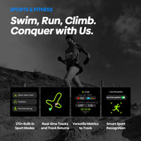 New  Stratos 2 Ultra GPS Smart Watch Built-In Compass Barometric Altimeter Dual-Band GNSS Voice Calling Smartwatch 10 ATM